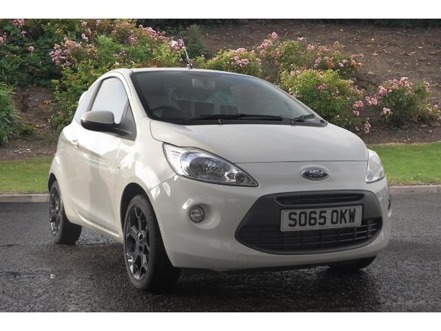 Used ford ka zetec white